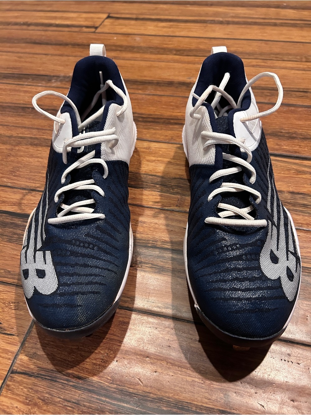 New Balance Men's FuelCell 4040 v6 Metal Baseball Cleat - Team Navy/White